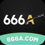 666A online gaming platform logo with airplane graphic and website URL