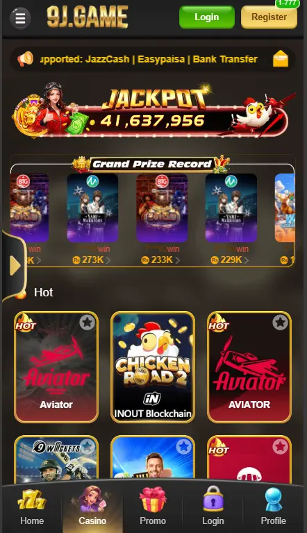 91 Game event and promotion page showing VIP rewards, redeem codes, agent commission offers, and casino bonus banners in a gold-themed interface.