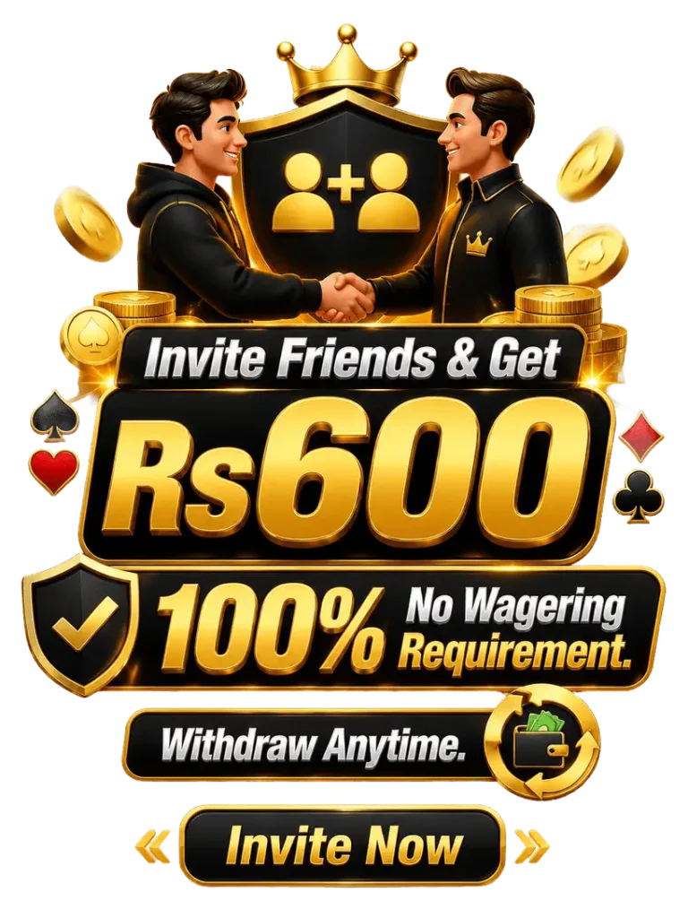 Win1313 Game referral program invite friends graphic